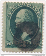_Us933: WASHINGTON  3 Cents # 184 - Used Stamps