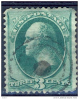 _Us944: WASHINGTON  3 Cents : #184 - Used Stamps