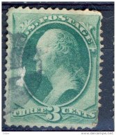 _Us949: WASHINGTON  3 Cents  ...short Perforations... - Used Stamps