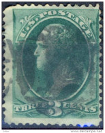 _Us954: WASHINGTON  3 Cents # 184 - Used Stamps