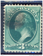 _Us960: WASHINGTON  3 Cents # 184 - Used Stamps