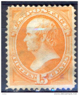 _Us986:  WEBSTER  15 Cents  No Grill - Used Stamps
