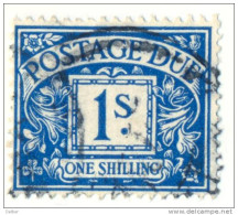 _Ug954:Postage Due: S.G.N° D33:  - Y.&T.N° 30: 1s - ( G VI  R) - Filigrane K. - Postage Due