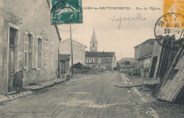 55 // VIGNEULLES LES HATTONCHATEL    Rue De L'église  ** - Vigneulles Les Hattonchatel