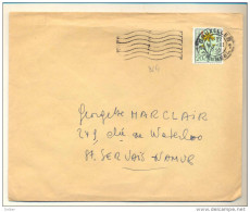 4v959 : N° 814: 1 BRUXELLES 1 BRUSSEL 9.II.1950: > St Servais   : Bloemen: AMICA Der Venen  AMICA Des Fragnes - Other & Unclassified