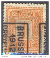 _Zt011: N°1986 - Tab :  B : BRUSSEL 1912 BRUXELLES - Rolstempels 1910-19