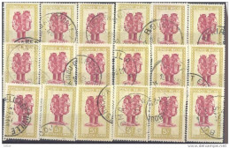 _Fh803: 18 Zegels: Maskers 1947 ...om Verder Uit Te Zoeken.... - Used Stamps