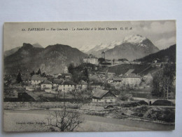 CPA FAVERGES VUE GENERALE LE NAMBELLET ET LE MONT CHARVIN - Faverges