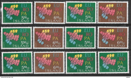 _7Rr-965 :  Restje Van 5x De Zegels : Europa Uitgifte 1961 N° 311/2 ... Postfris - Ungebraucht