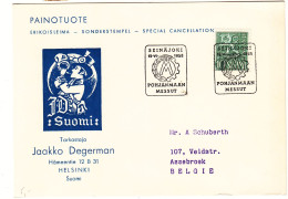 Finlande - Carte Postale De 1958 - Oblit Seinäjoki - - Covers & Documents