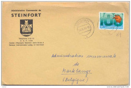 _Nx588:  N°839: 100j UPU:  4,-F > Martelange Belgique - Cartas & Documentos