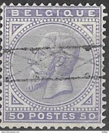 8S-766: N° 41:  Roulette Stempel - 1883 Leopold II