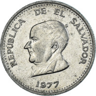 Monnaie, Salvador, 25 Centavos, 1977 - Salvador