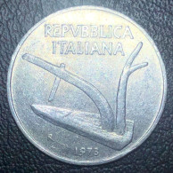 Italia 10 Lire, 1973 - 10 Liras