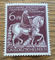 Deutsches Reich 1945 Abart 907 I Postfrisch ** MNH** Geprüft Schlegel - Abarten & Kuriositäten