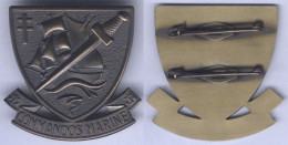 Insigne De Béret Des Commandos Marine - Marine