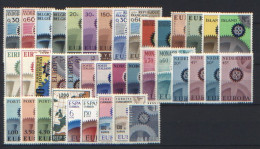 Europa CEPT 1967 Annata Completa + Foglietto / Complete Year Set + S/S **/MNH VF - Annate Complete