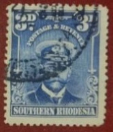 SOUTHERN RHODESIA   1925 KING GEORGE V  3 D - Southern Rhodesia (...-1964)