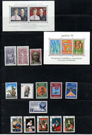 Luxembourg ,Luxemburg 1978 KOMPLETT, Mi 962-980, YT 912 - 930,  Complete Year , POSTFRISCH - Full Years