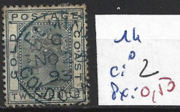 CÔTE DE L'OR 14 Oblitéré Côte 2 € - Goudkust (...-1957)