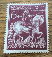 Deutsches Reich 1945 Abart 907 III Postfrisch ** MNH** Doppelt Geprüft Schlegel/Peschl - Variedades & Curiosidades