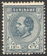 Suriname 1885 NVPH Nr 7 Ongebruikt/MH Koning Willem III - Suriname ... - 1975