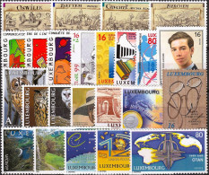 LUXEMBOURG,LUXEMBURG,JAHR, ANNEE 1999, MI 1466-1489, YT1416 - 1439,  JAHRGANG KPL , Complete Year , POSTFRISCH - Full Years