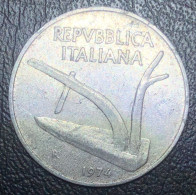 Italia 10 Lire, 1974 - 10 Liras