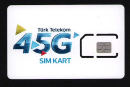 Turk Telecom 4,5G Gsm Original Chip Sim Card - Collections