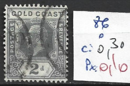 CÔTE DE L'OR 86 Oblitéré Côte 0.30 € - Gold Coast (...-1957)