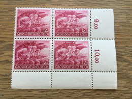 Deutsches Reich 1945 Abart 908 I Postfrisch ** MNH**  Geprüft Schlegel - Abarten & Kuriositäten