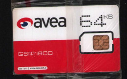 AVEA  Gsm  Original Pochette Chip Sim Card - Lots - Collections