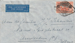 Indes Néerlandaises Lettre Palembay Pour La Hollande 1935 - Niederländisch-Indien