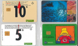 LOT 4 PHONE CARDS PAESI BASSI (ES126 - Sonstige & Ohne Zuordnung