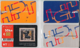 LOT 4 PHONE CARDS CROAZIA (ES136 - Croatie