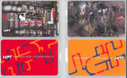 LOT 4 PHONE CARDS CROAZIA (ES140 - Croatie