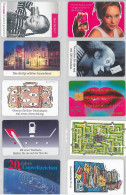 LOT 10 PHONE CARDS GERMANIA (ES104 - Andere & Zonder Classificatie