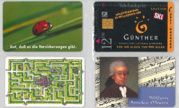 LOT 4 PHONE CARDS GERMANIA (ES107 - Autres & Non Classés