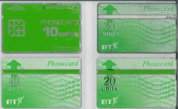 LOT 4 PHONE CARDS REGNO UNITO (ES31 - Autres & Non Classés