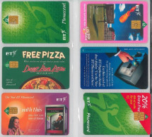 LOT 6 PHONE CARDS REGNO UNITO (ES23 - Other & Unclassified