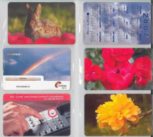 LOT 6 PHONE CARDS ROMANIA (ES9 - Rumania