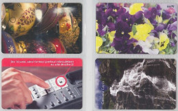 LOT 4 PHONE CARDS ROMANIA (ES6 - Romania