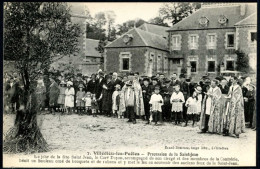 50 VILLEDIEU LES POELES - PROCESSION DE LA SAINT JEAN - LE JOUR DE LA FETE, LE CURE DOYEN - Villedieu