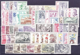 ** Tchécoslovaquie 1958 Mi 1058-1115 (Yv 942-1000), (MNH)** - Années Complètes