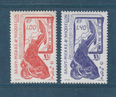 Saint Pierre Et Miquelon - YT N° 472 Et 473 ** - Neuf Sans Charnière - 1986 - Nuevos