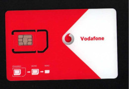 Vodafone Gsm  Original  Chip Sim Card - Sammlungen