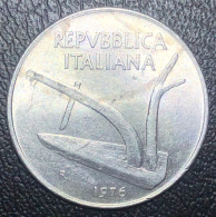 Italia 10 Lire, 1976 - 10 Liras