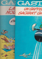 2 BD  Gaston N° 7  Un Gaffeur Sachant Gaffer Lagaffe Ns Gate N° 8  700 Grammes  Par FRANQUIN - Franquin