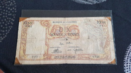 Billet, Algeria, 10 Nouveaux Francs, 25 11 1960 -v 502 - Andere & Zonder Classificatie