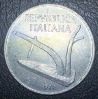 Italia 10 Lire, 1978 - 10 Liras